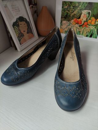 Zapatos de piel mujer
