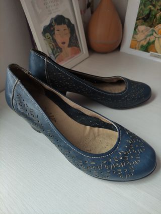 Zapatos de piel mujer