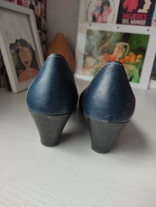 Zapatos de piel mujer