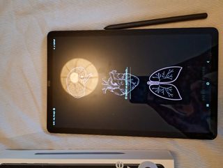 Tablet Samsung Beige con Lápiz