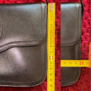 CARTIER BOLSO BANDOLERA VINTAGE PIEL NEGRA UNISEX 