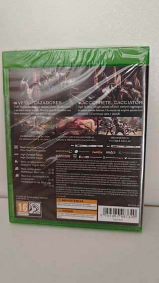 Monster Hunter World Xbox One Precintado