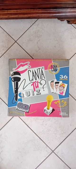 Gioco da tavolo Canta Tu Quiz