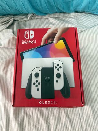 Nintendo Switch OLED Blanca