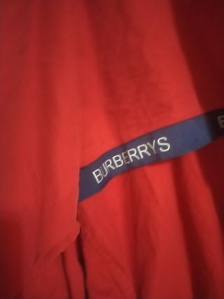 Cazadora Burberry Roja