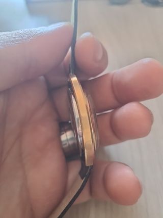 Orologio Omega Quarzo Uomo Donna Oro Nero