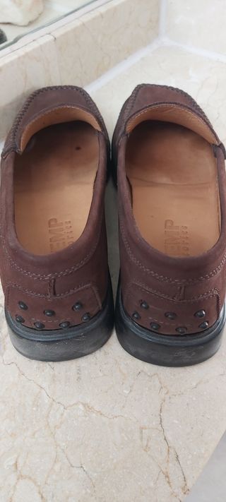Zapatos de ante marrón TREMP. 37.5