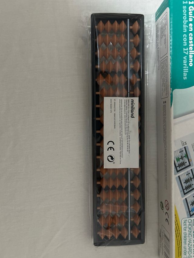 Miniland Guía Sorobán Castellano +6 años