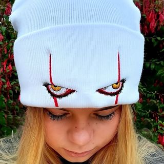Cappellino Horror Pagliaccio IT Occhi Rossi