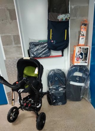 Carrito Jane Epic 3 piezas + Accesorios