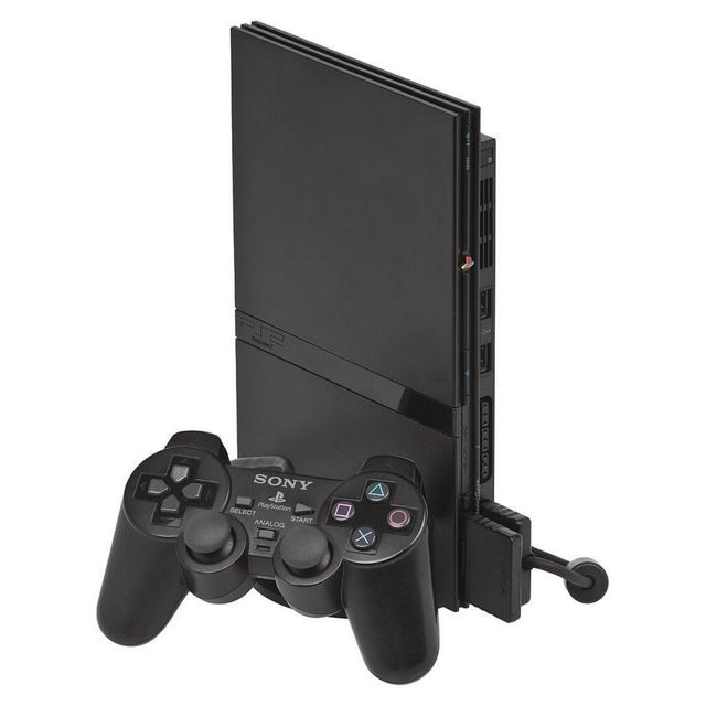 PlayStation 2 Slim Negra