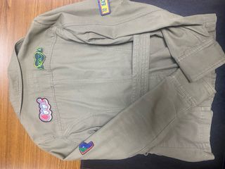 Chaqueta militar caqui mujer