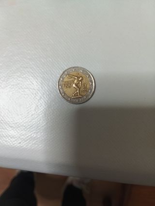 Moneda 2 Euros Atenas 2004