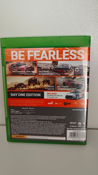 Dirt 4 Xbox One
