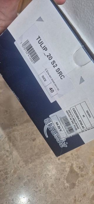 Zapatos de seguridad Safeway TULIP_20 talla 40