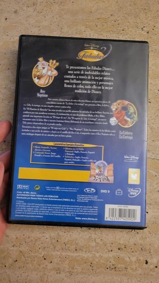 DVD Fábulas Disney: La Liebre y La Tortuga