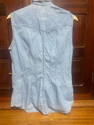 Chaleco Vaquero Sin Mangas