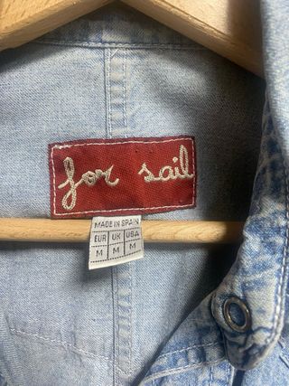 Chaleco Vaquero Sin Mangas