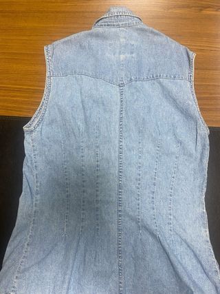 Chaleco Vaquero Sin Mangas