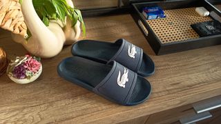 Chanclas Lacoste Azul Talla 41