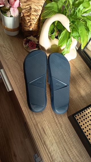 Chanclas Lacoste Azul Talla 41