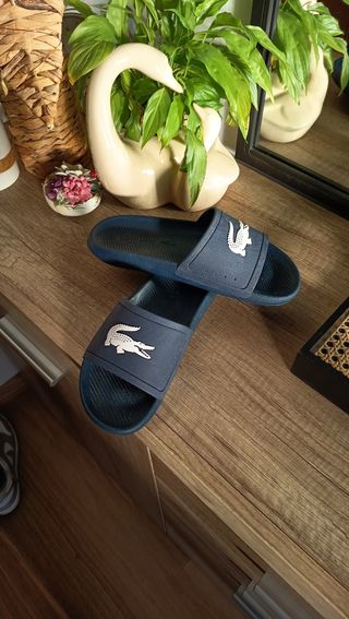Chanclas Lacoste Azul Talla 41