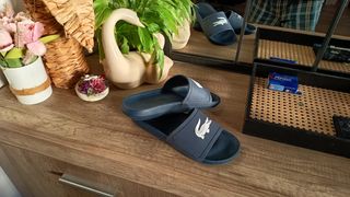 Chanclas Lacoste Azul Talla 41