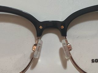 Occhiali DSQUARED2 neri e oro