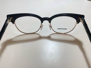 Occhiali DSQUARED2 neri e oro
