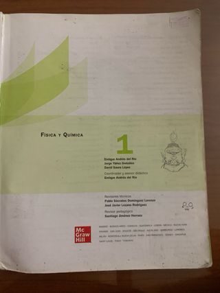 Física y Química 1.º Bachillerato. NOVA