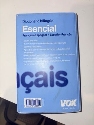 Diccionario Bilingüe Francés-Español