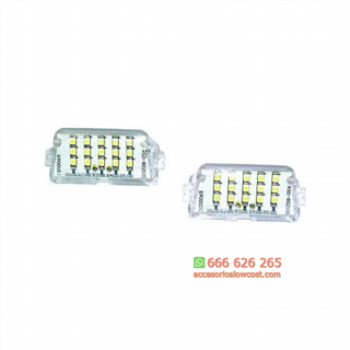 LUZ DE LA MATRÍCULA P.206, 98-10- LED