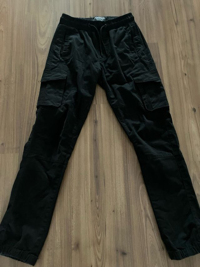 Pantalón Cargo Negro