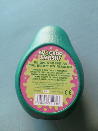 Juego de mesa aguacate, está nuevo sin estrenar