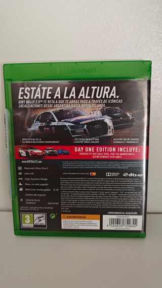 Dirt Rally 2.0 Day One Edition Xbox One