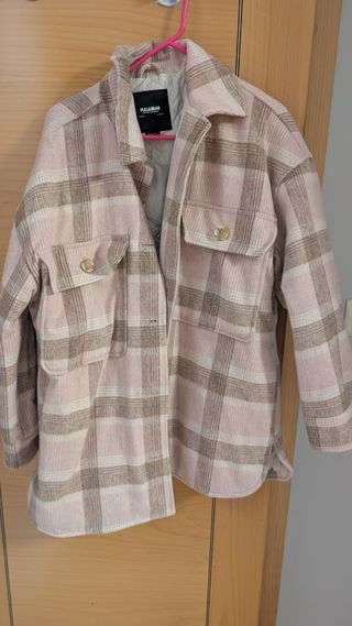 Sobrecamisa cuadros Pull&Bear 