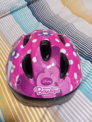 Casco Patines Niña Minnie Mouse