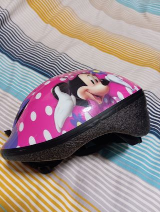 Casco Patines Niña Minnie Mouse