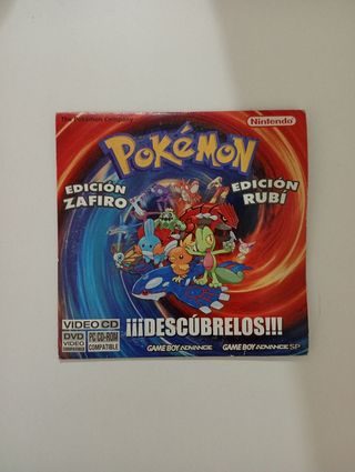 DVD Promocional Pokémon Edición Zafiro/Rubí