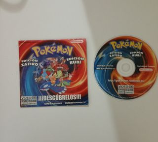 DVD Promocional Pokémon Edición Zafiro/Rubí