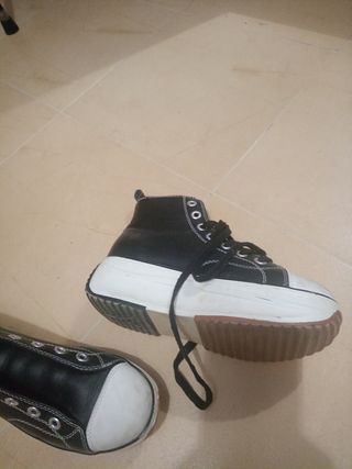 Zapatillas altas NYK mujer negras