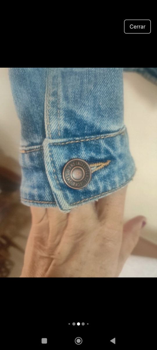 Cazadora Vaquera Hombre Jack & Jones Azul