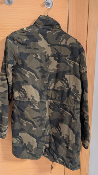 Chaqueta militar verde Stradivarius