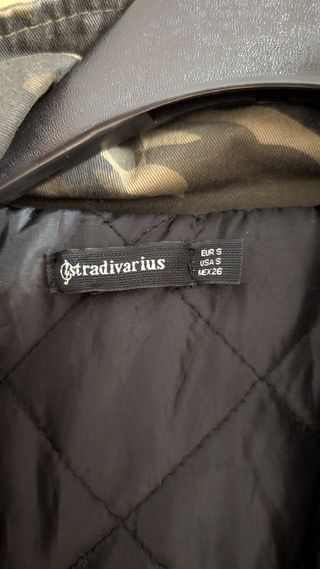 Chaqueta militar verde Stradivarius