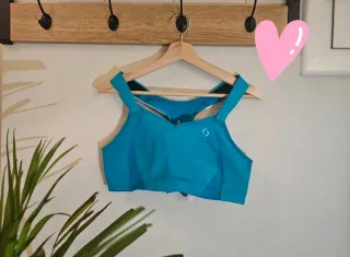 Sujetador deportivo Moving Comfort 85C turquesa