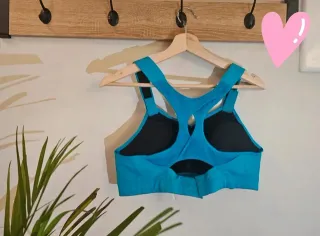 Sujetador deportivo Moving Comfort 85C turquesa