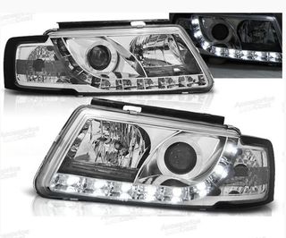 Faros de luz diurna cromo VW PASSAT 96-00