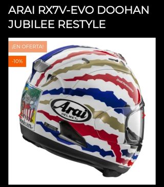 Casco Arai RX-7V EVO Doohan Talla L