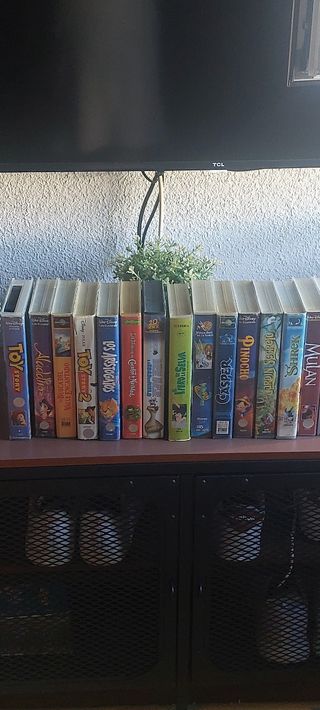 Lote 13 Cintas VHS Infantiles Disney y Más