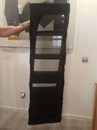  2 scarpiere nere in tessuto Ikea
Da appendere 